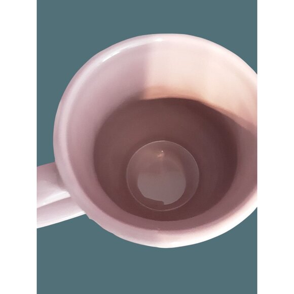Temptations By Tara Set 2 Mugs Sculptural Celebration 16oz Special Edition Pink - Picture 7 of 11